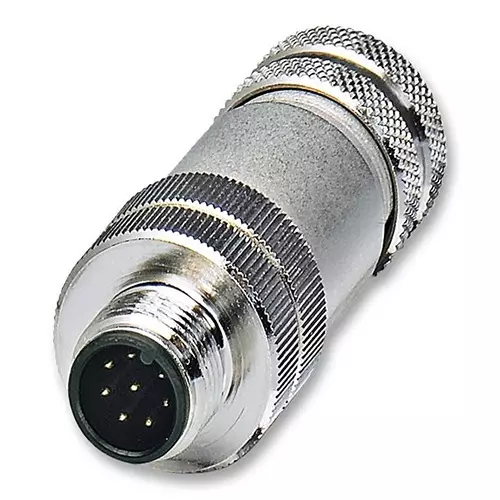 Phoenix Contact Sensor Connectors SENSOR/ACTUATOR PLUG, M12, 8POS, 1511857