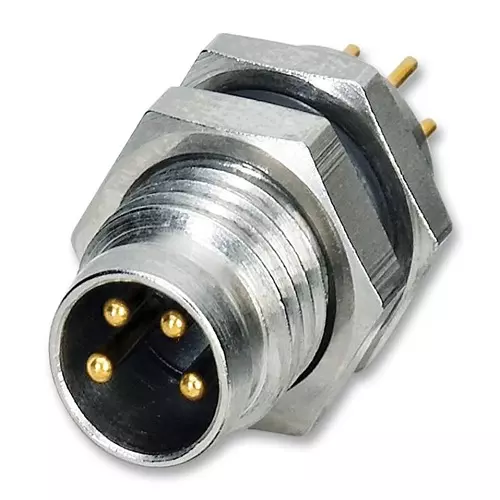 Phoenix Contact Sensor Connectors SENSOR CONNECTOR, M8, PLUG, 4P, PANEL, 1694347