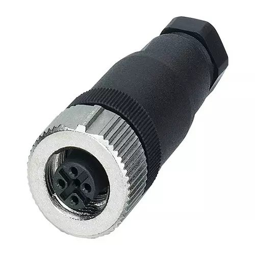 Phoenix Contact Sensor Connectors SENSOR CONNECTOR, M12, RCPT, 5POS, 1543032