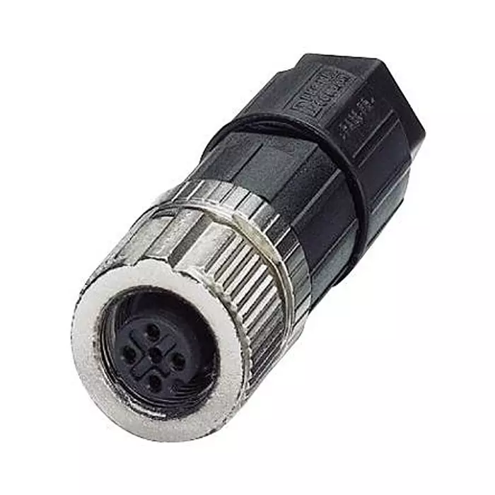 Phoenix Contact Sensor Connectors SENSOR CONNECTOR, M12, RCPT, 4POS, CABLE, 1424655