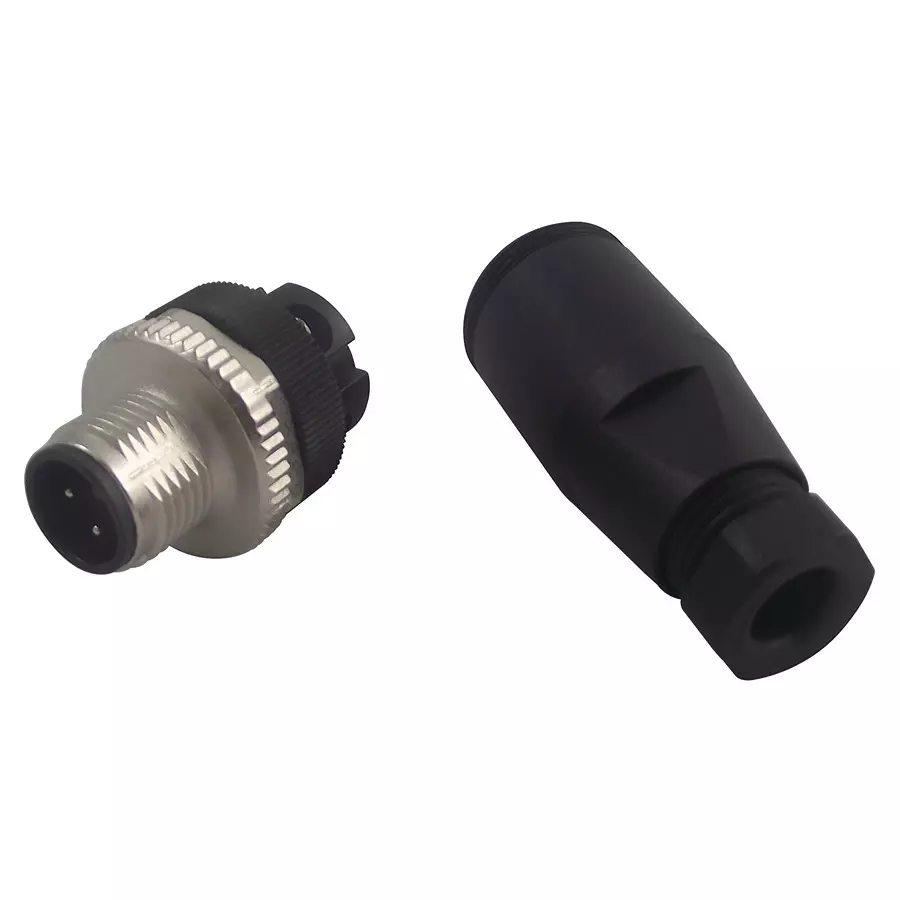 BINDER CIRCULAR CONN, PLUG, M12, 4 WAY, CABLE, 99-0429-14-04