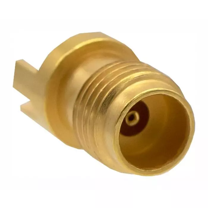 JOHNSON RF COAX CONN, 2.4MM JACK, 50 OHM, PCB, 147-0701-261