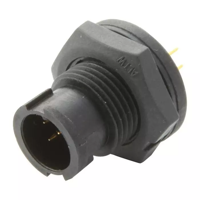 AMPHENOL LTW CIRCULAR CONNECTOR, PLUG, 5POS, PANEL, AU-05PMMP-LC7001