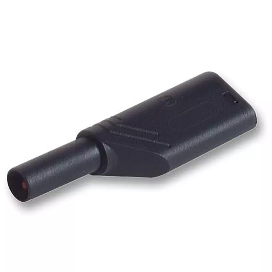 HIRSCHMANN SAFETY, PLUG, 4MM, BLACK, MLN, 934099100
