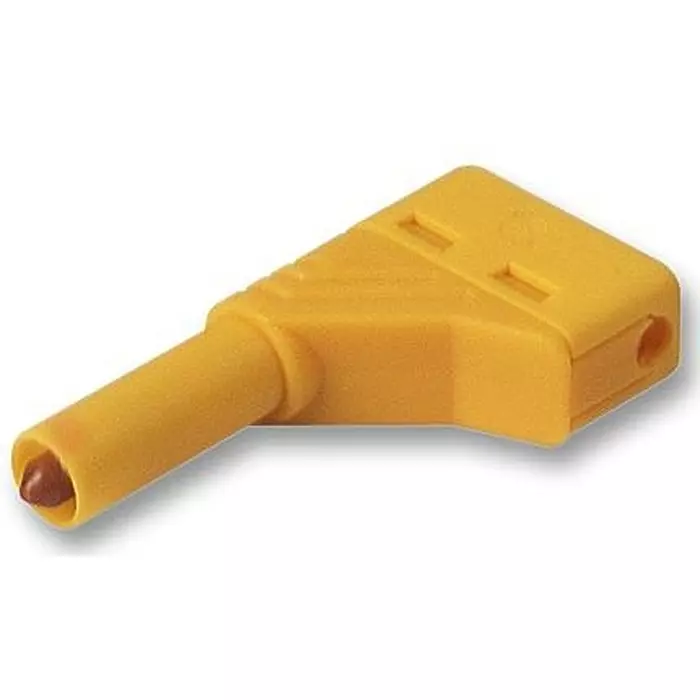 HIRSCHMANN SAFETY PLUG, 4MM, YELLOW, MLN, 934098103