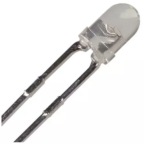 VCC LED, RED, T-1 3/4 (5MM), 6.3MCD, 650NM, 4304H1