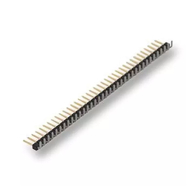 AMPHENOL COMMUNICATIONS SOLUTIONS HEADER, PIN, R/A, GOLD, 36WAY, 77315-818-36LF