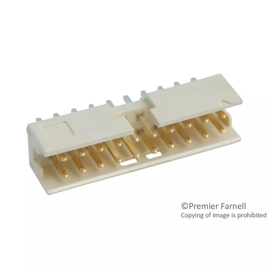 AMPHENOL COMMUNICATIONS SOLUTIONS CONNECTOR, HEADER, 20POS, 2ROW, 2MM, 98414-G06-20LF