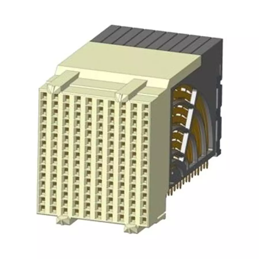 AMPHENOL COMMUNICATIONS SOLUTIONS BACKPLANE CONN, RCPT, 150POS, 15ROW, 10155264-101LF