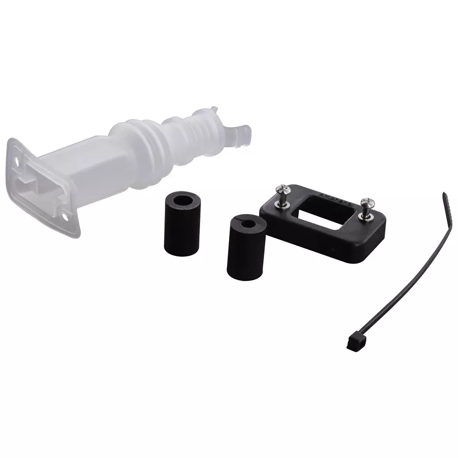AMPHENOL COMMUNICATIONS SOLUTIONS HOOD, BOOT STYLE, 180DEG, USB / RJ PLUG, MUSBRAHD2741SK