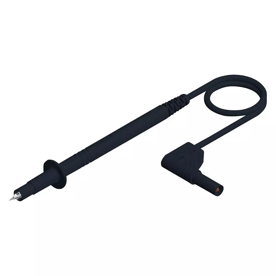 HIRSCHMANN TEST LEAD, PROBE-4MM R/A BANANA PLUG, 1M, 934258100