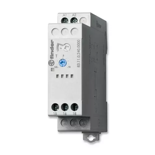 FINDER TIMERS, DPDT, 0.05SEC TO 10DAYS, 250V, 83.02.0.240.0000