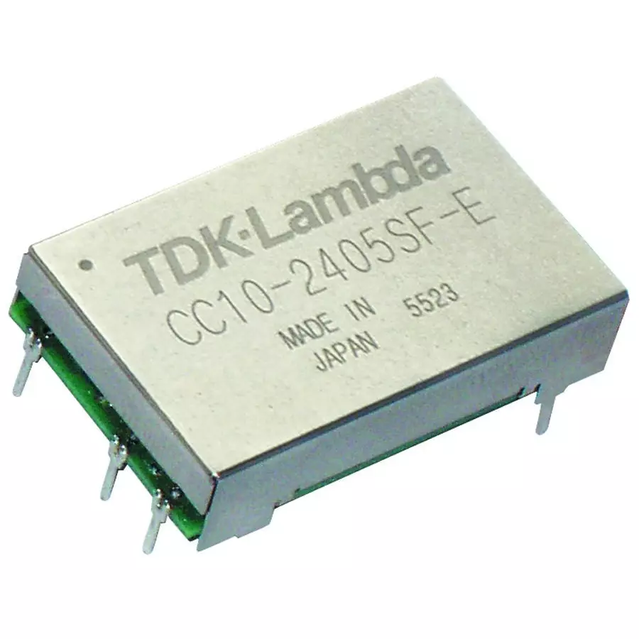 TDK-LAMBDA DC-DC CONVERTER, ISO POL, 1 O/P, 1.5W, 300mA, 5V, CC1R5-2405SF-E.