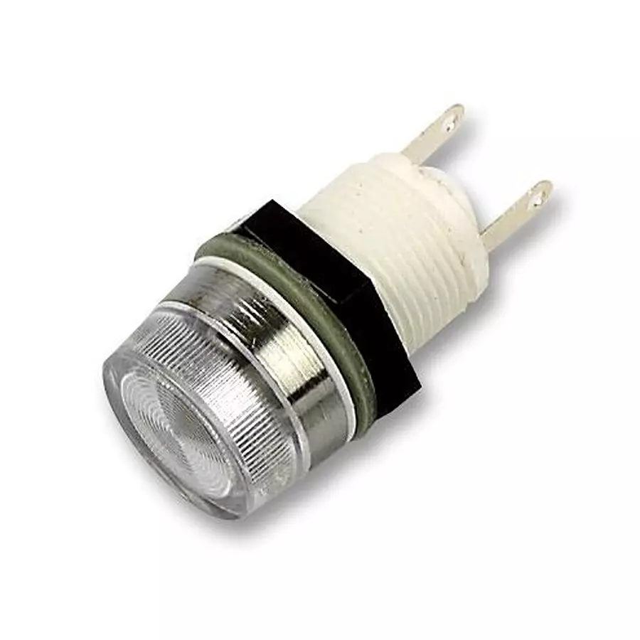 ARCOLECTRIC (BULGIN LIMITED) LAMP HOLDER, CLEAR, T0063AOFAE