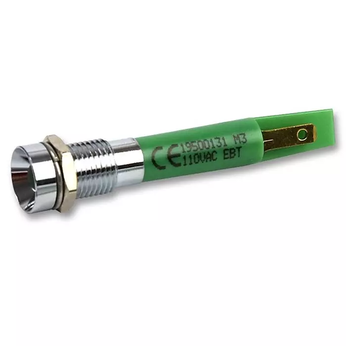 CML INNOVATIVE TECHNOLOGIES LED INDICATOR, 230V, GREEN, 19500231