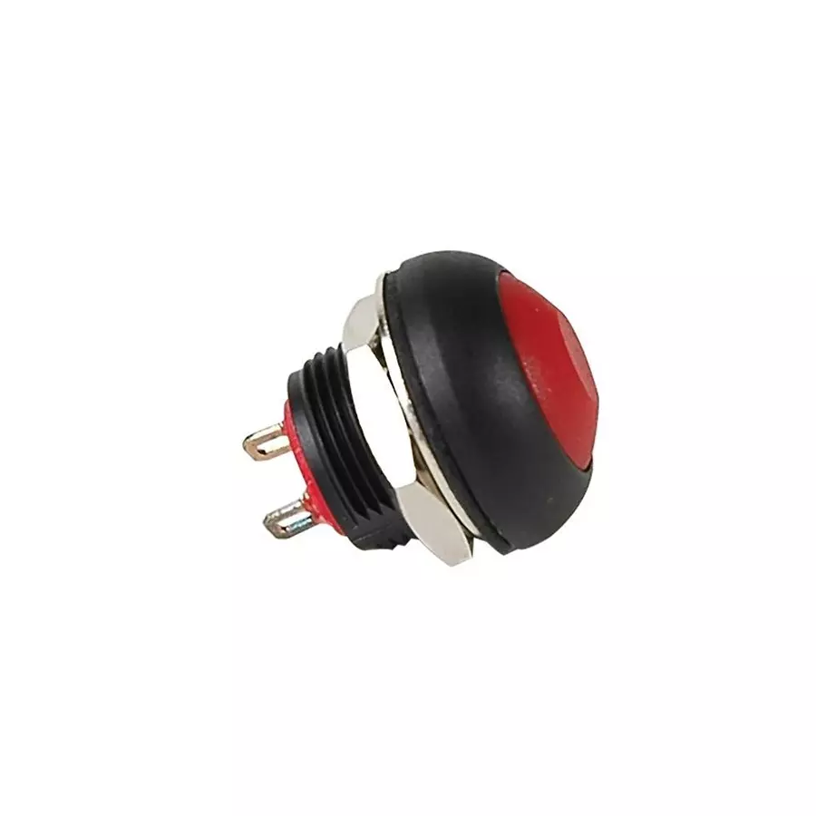 PHILMORE Pushbutton Switch, Miniature, Spst, Red, 30-12630