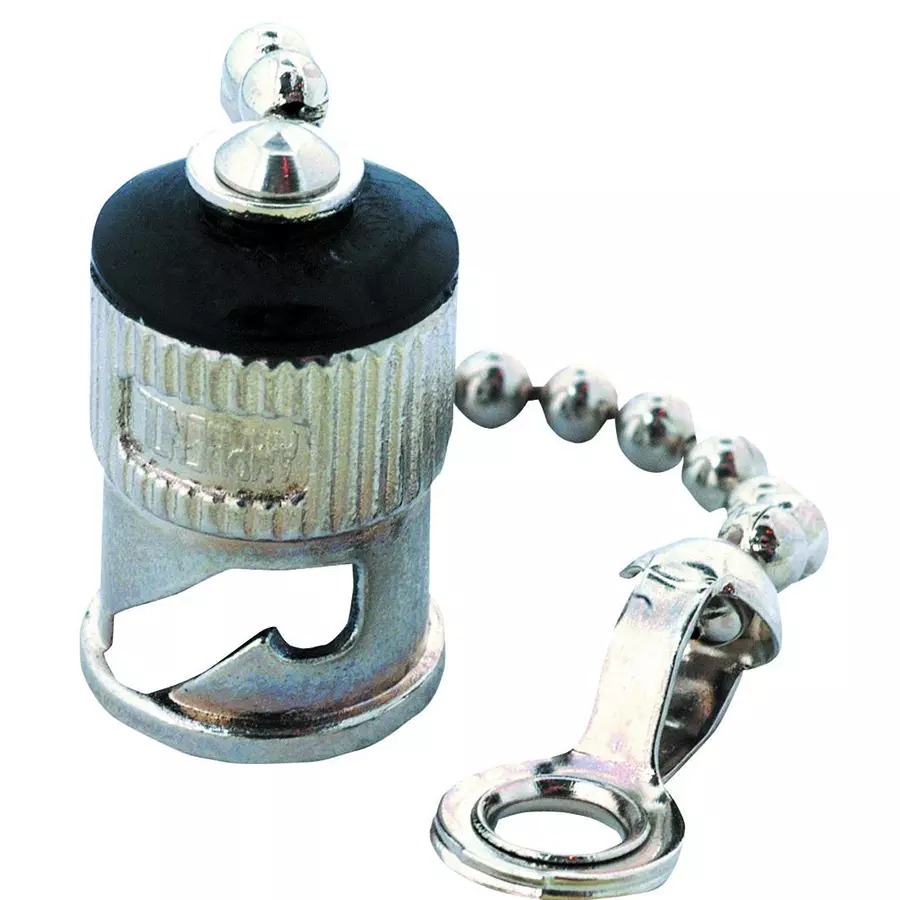 AMPHENOL FIBER OPTICS Dust Cap, Metal, 953-1061