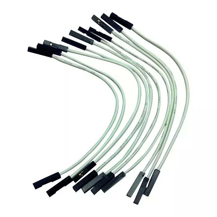 TWIN INDUSTRIES Jumper Wire, 24Awg, 10Cm, TW-FP-10 (Pack of 10)
