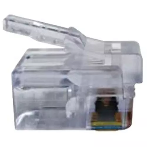PLATINUM TOOLS Connector, Rj12/11, Plug, 1Port, 6P6C, 100026C (Pack of 50)