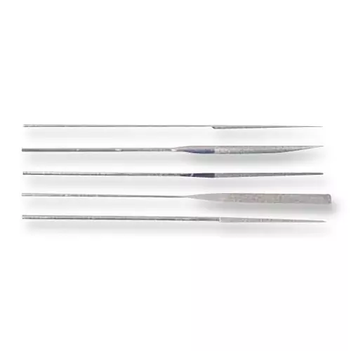 SHESTO Needle File Set, Diamond, 5Pc, FL6002