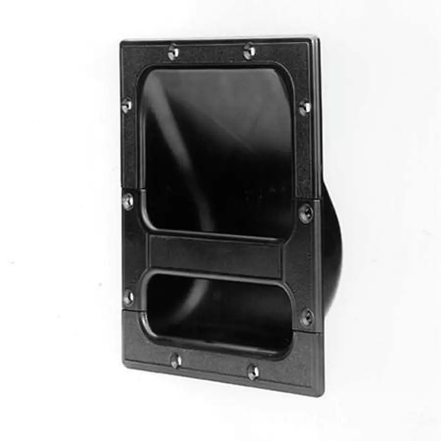 PENN ELCOM Handle, Recess, Abs/Aluminium, H1024