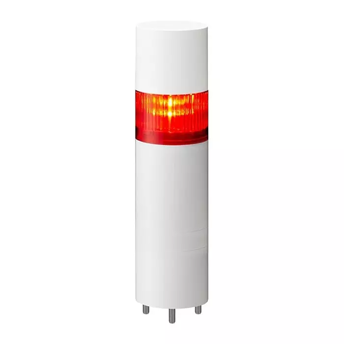 PATLITE (U.S.A.) Signal Tower, 88Db, Flashing, 24Vdc, LR6-102WMBW-R+FB295
