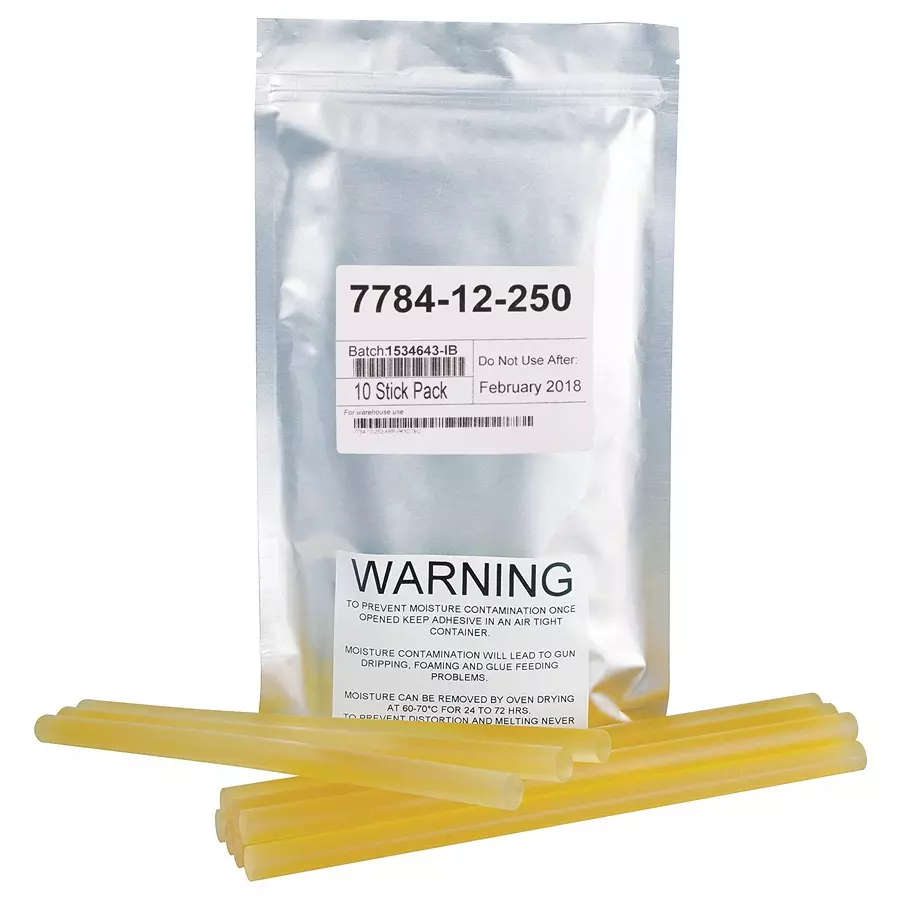 POWER ADHESIVES Glue Stick, Bag, 7784 (Pack of 10)