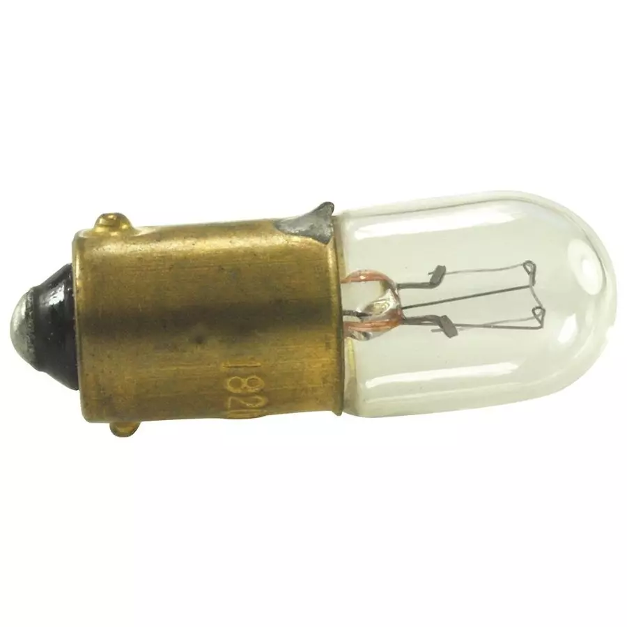 CEC INDUSTRIES Lamp, Incandescent, Mini Bayonet/Ba9S, 28V, 2.8W, 1820