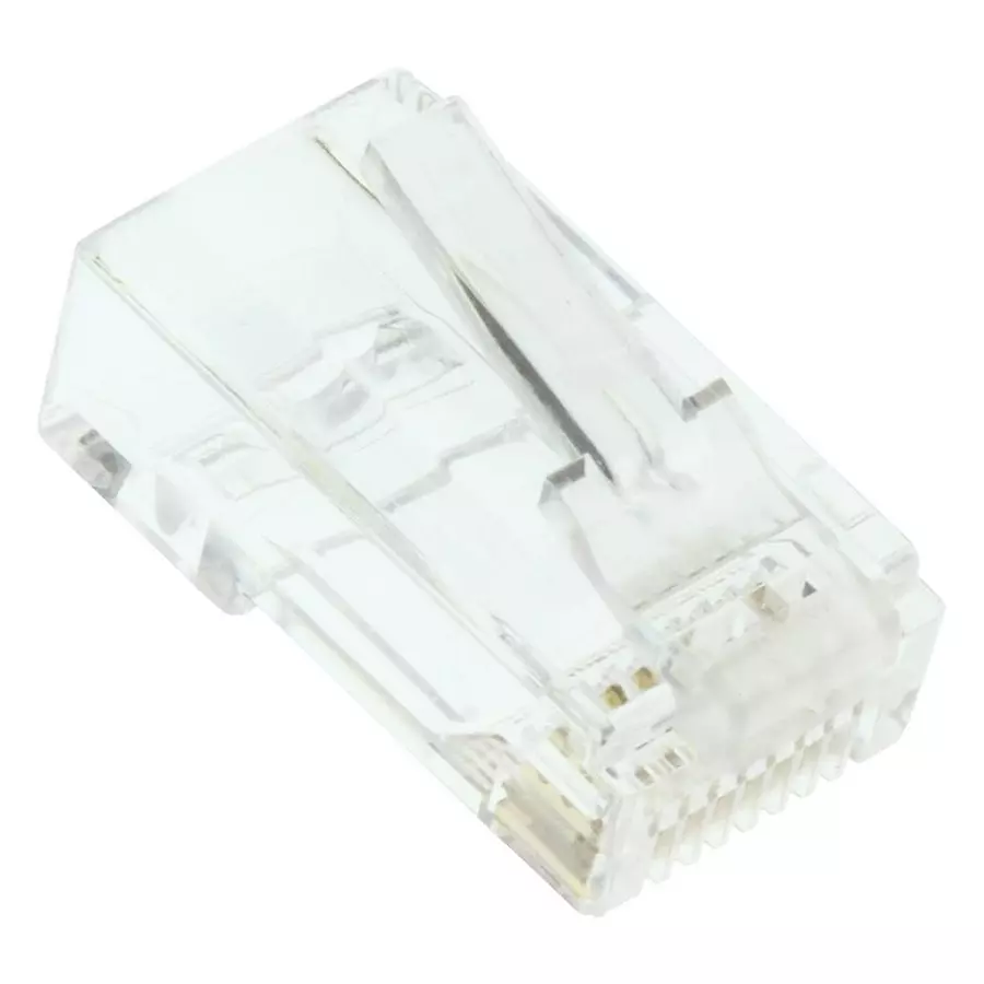 IDEAL RJ45 MODULAR PLUG, 8WAY, 1PORT, 85-366 (Pack of 25)