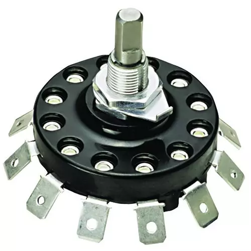 GRAYHILL SWITCH, ROTARY, SP5T, 15A, 120V, 19001-05UL