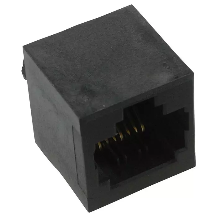 EDAC CAT5 RJ45 MODULAR JACK, 8 POSITION, 1 PORT, A00-108-620-450