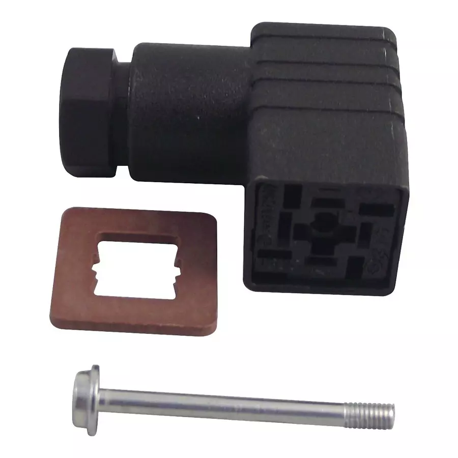 HIRSCHMANN RECTANGULAR, PLUG, 3+PE WAY, SCREW, PG 7, GDSN307.BLACK