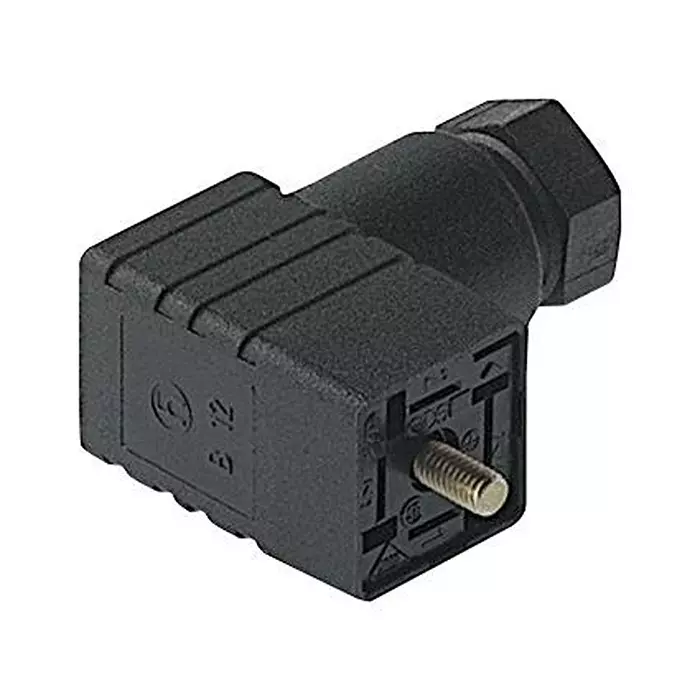HIRSCHMANN POWER CONN, RCPT, 3+PE, PG7, CABLE, GDS307-1KK
