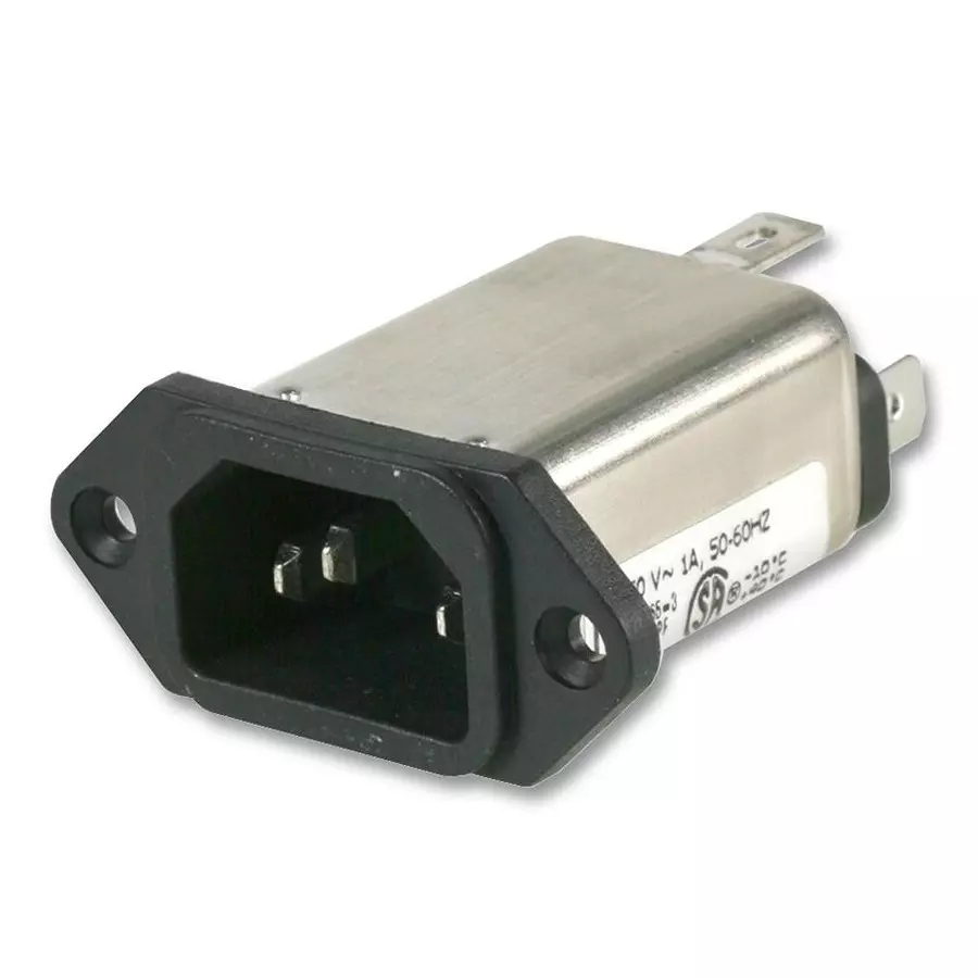 CORCOM - TE CONNECTIVITY FILTER, INLET, IEC, 6A, 6EEB1 S0