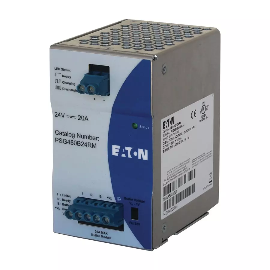 EATON BUFFER MODULE, 20A, POWER SUPPLY, PSG480B24RM