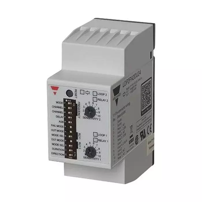 CARLO GAVAZZI LOOP DETECTOR, SPDT RELAY, 2 LOOP, 240V, LDP2PA2DU24