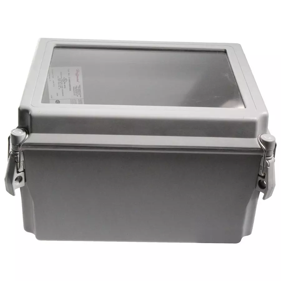 NVENT HOFFMAN ENCLOSURE, JUNCTION BOX, FIBERGLASS GRAY, A1086CHQRFGW