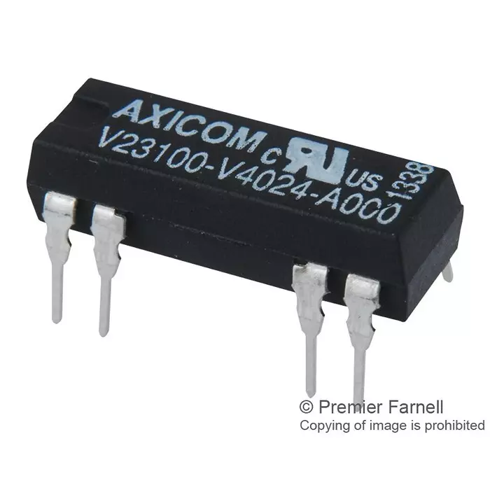 AXICOM - TE CONNECTIVITY SIGNAL RELAY, SPST-NO, 1A, 200V, TH, V23100V4015A010