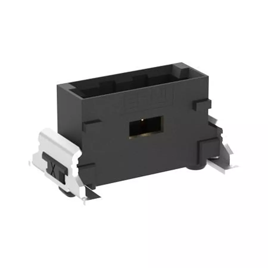 ERNI - TE CONNECTIVITY CONN, HEADER, 4POS, 1ROW, 1.27MM, 284697-E