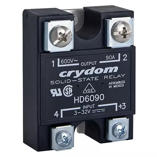 SENSATA/CRYDOM SOLID STATE RELAY, 75A, 4-32VDC, PANEL, HD4875