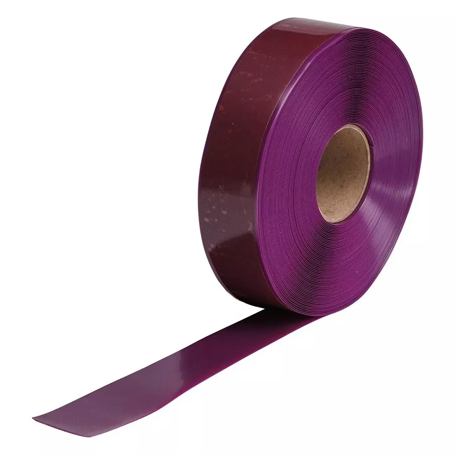 BRADY FLOOR MARKING TAPE, 2" X 100FT, PURPLE, 170006