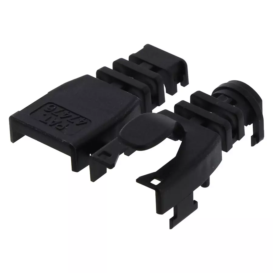 L-COM SNAGLESS COVER, RJ45 PLUG, POLYPROPYLENE, TDS8CVR-BK (Pack of 50)