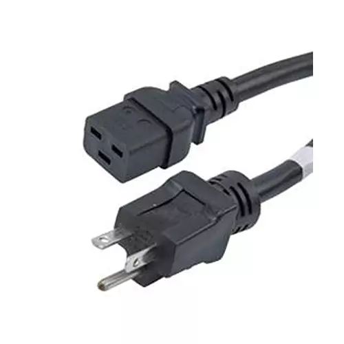 L-COM POWER CORD, N6-20P-IEC C19, 6 , 20A, N620P-C19-20-6F