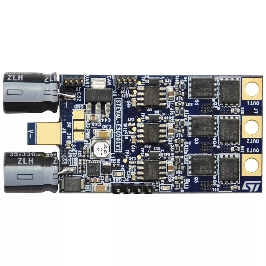 Stmicroelectronics Eval Board, Bldc/Pmsm Motor Controller, Steval-Esc001V1