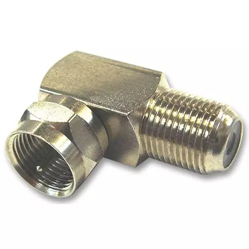 TE CONNECTIVITY Adaptor, F Jack, F Plug, 75Ohm, 5-1634537-1