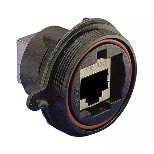 BULGIN LIMITED Coupler, Rj45 Jack, 8Pos, Cat6A, Panel, PX0893