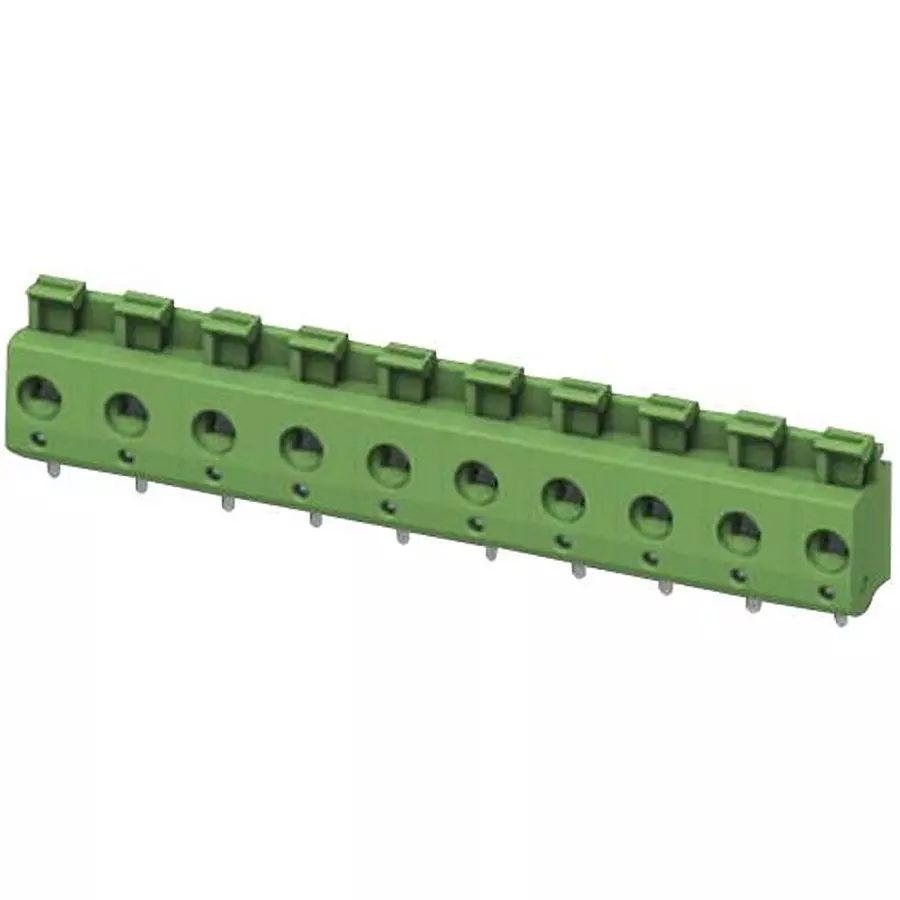 PHOENIX CONTACT Wire-To-Board Terminal Blocks TERMINAL BLOCK, WIRE TO BRD, 2POS, 14AWG, 1703083 (Pack of 5)