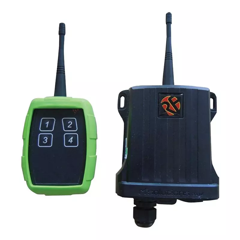 RF SOLUTIONS Remote Control System, 4-Ch, 868Mhz, 2Km, TRAP-8S4
