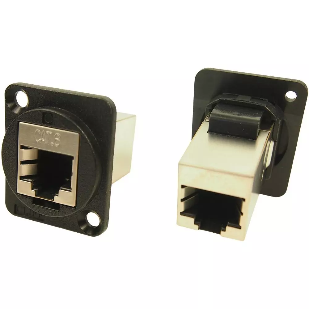 CLIFF ELECTRONIC COMPONENTS Ftp Adaptor, Rj45, JACk, 8P8C, Cat6, CP30222S