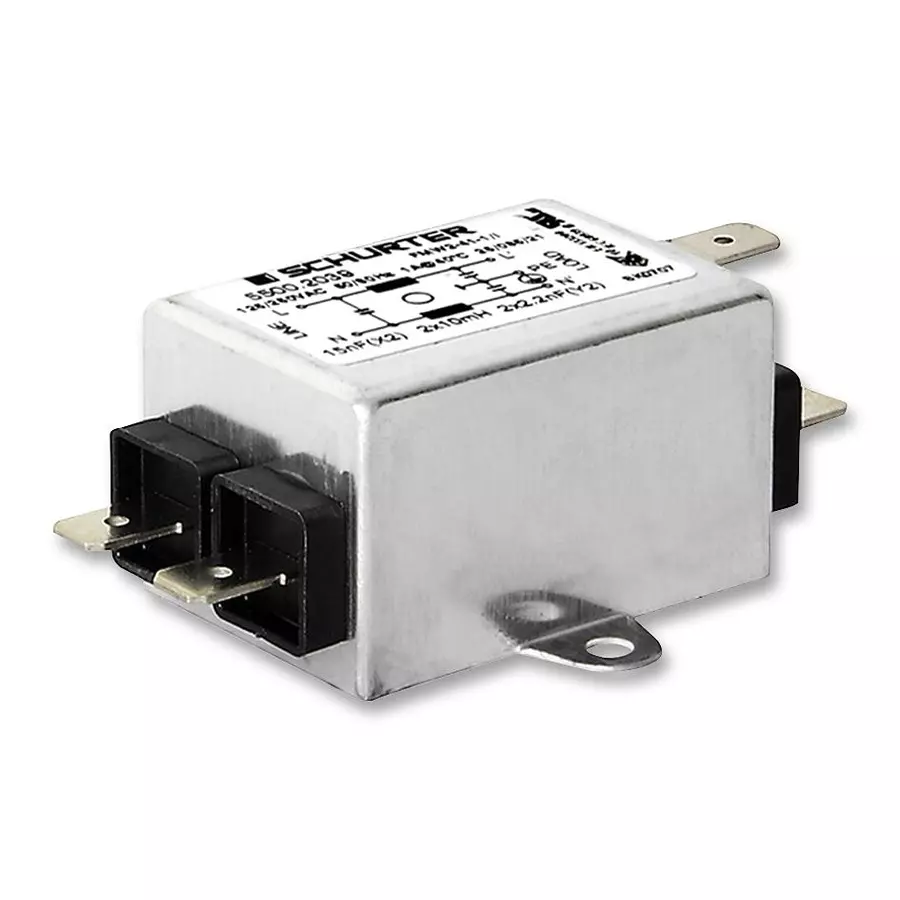 SCHURTER Filter, 3A, Chassis, 5500.2040